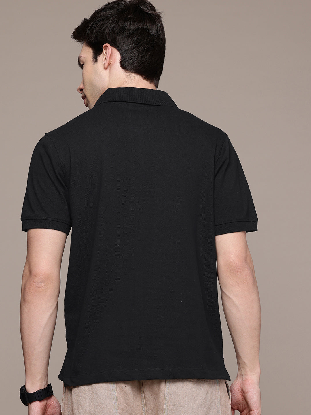 Black Polo T-Shirt