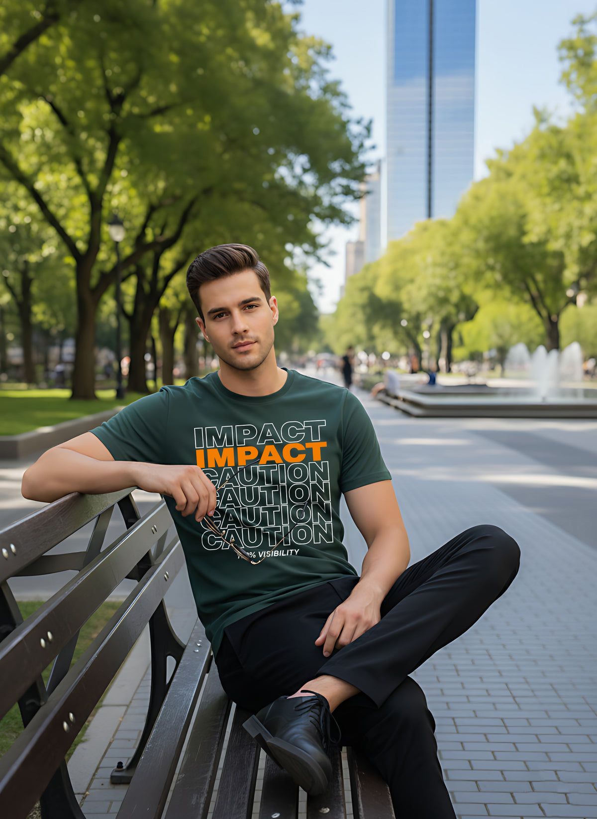Mens Graphic Regular Half Sleeve T Shirt