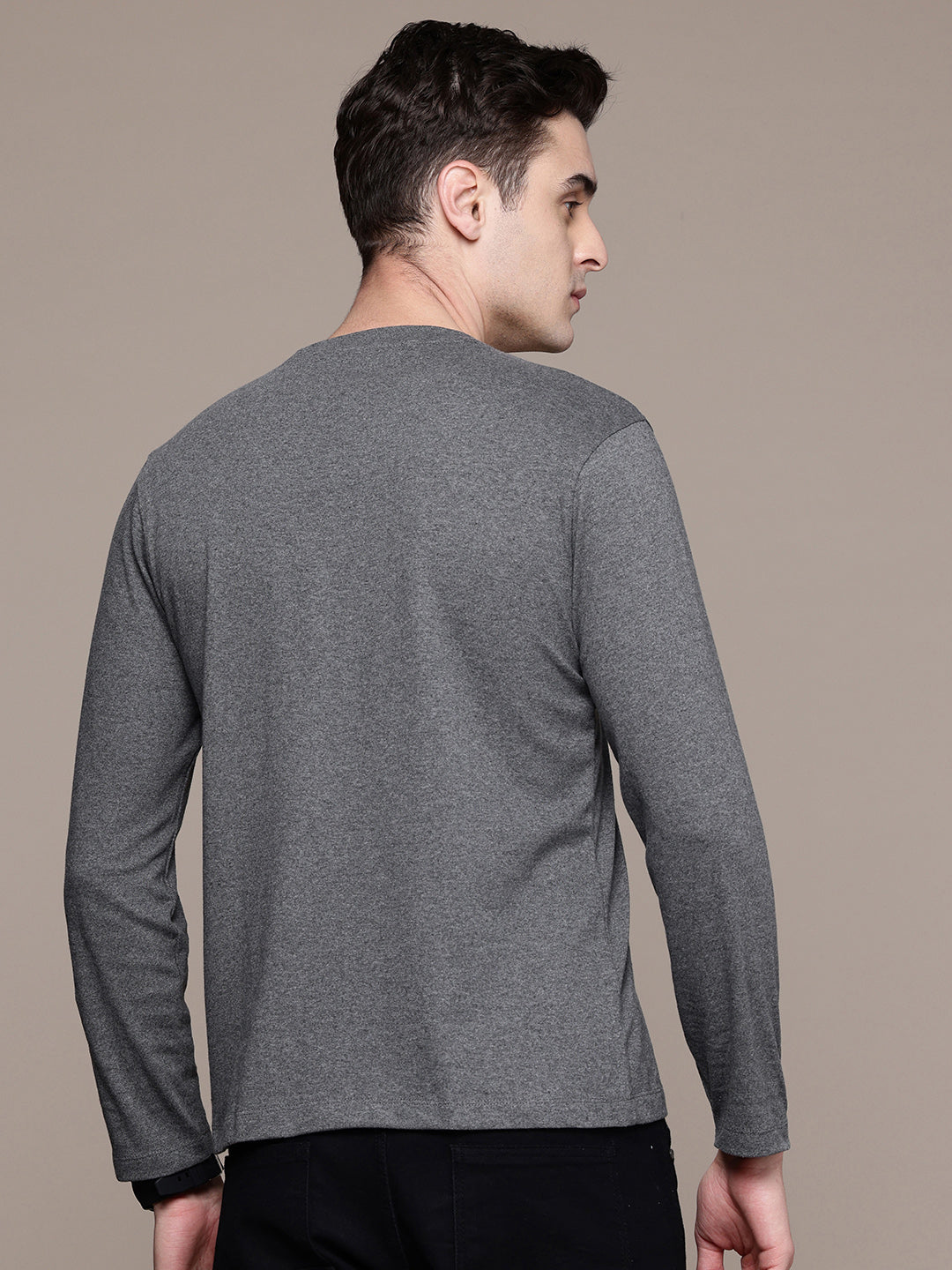 Long Sleeve Andhra Melane  T-Shirt