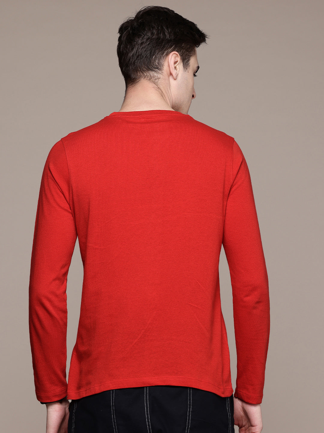 Long Sleeve Red T-Shirt