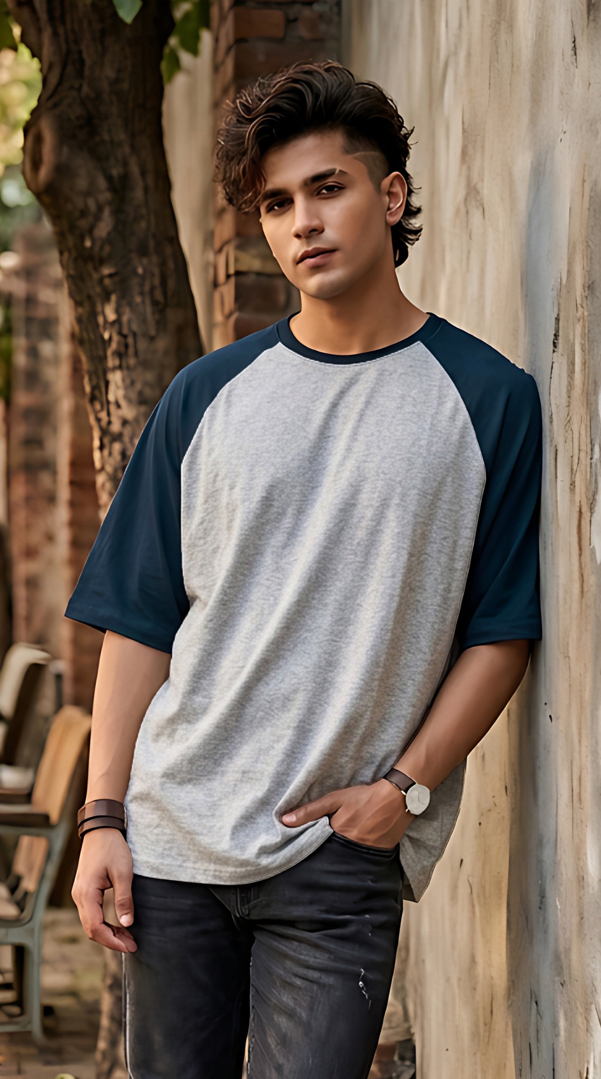 Raglan sleeve Oversized Fit Tshirt
