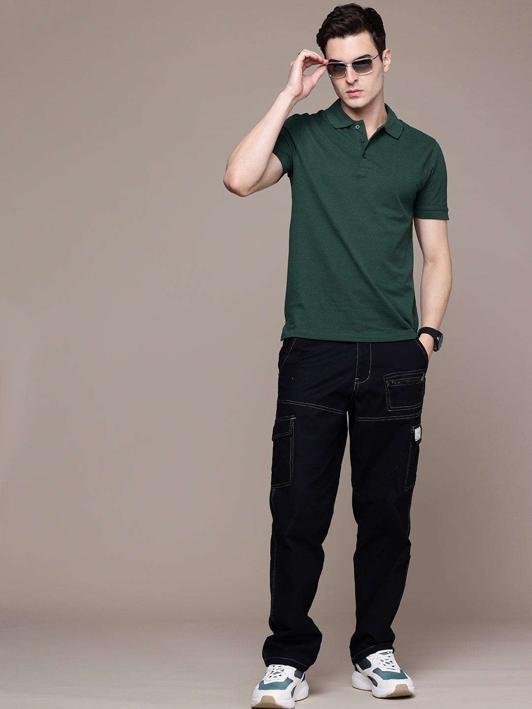 Bottle Green Polo T-Shirt