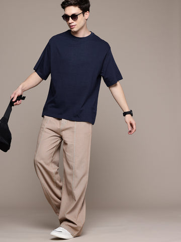 Oversized Navy T-Shirt