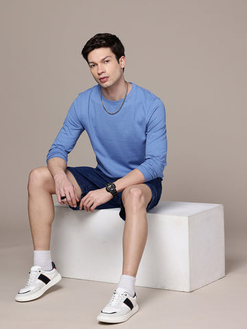Long Sleeve Sky Blue T-Shirt