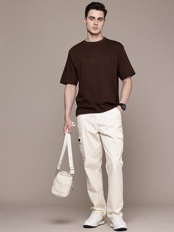 Oversized Coffee Brown T-Shirt