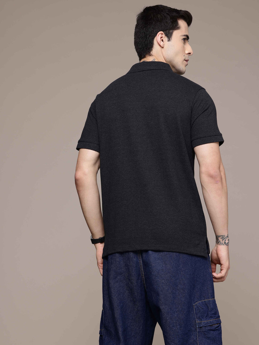 Charcoal Polo T-Shirt