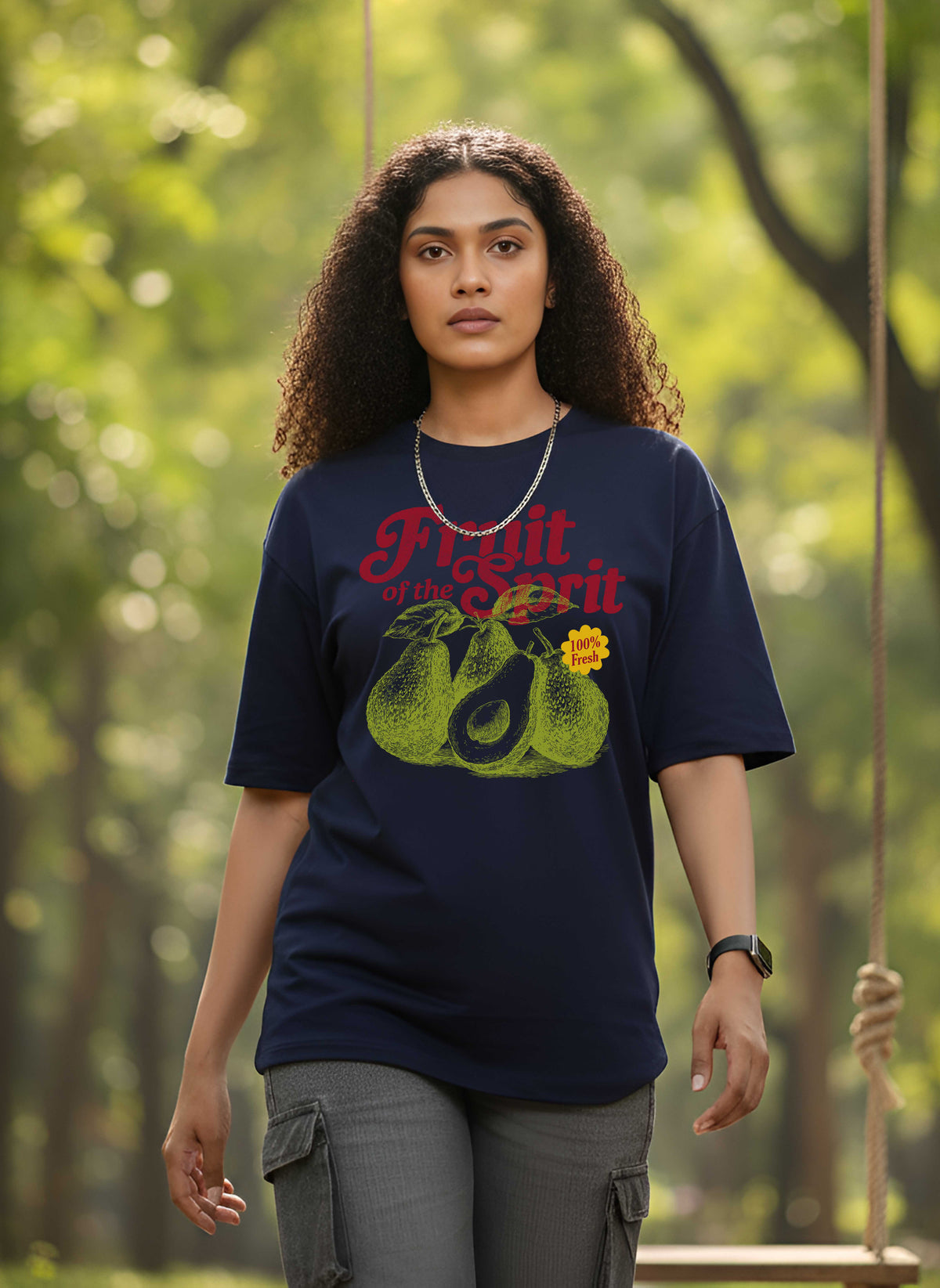 Graphic Oversized Tshirt Fruit