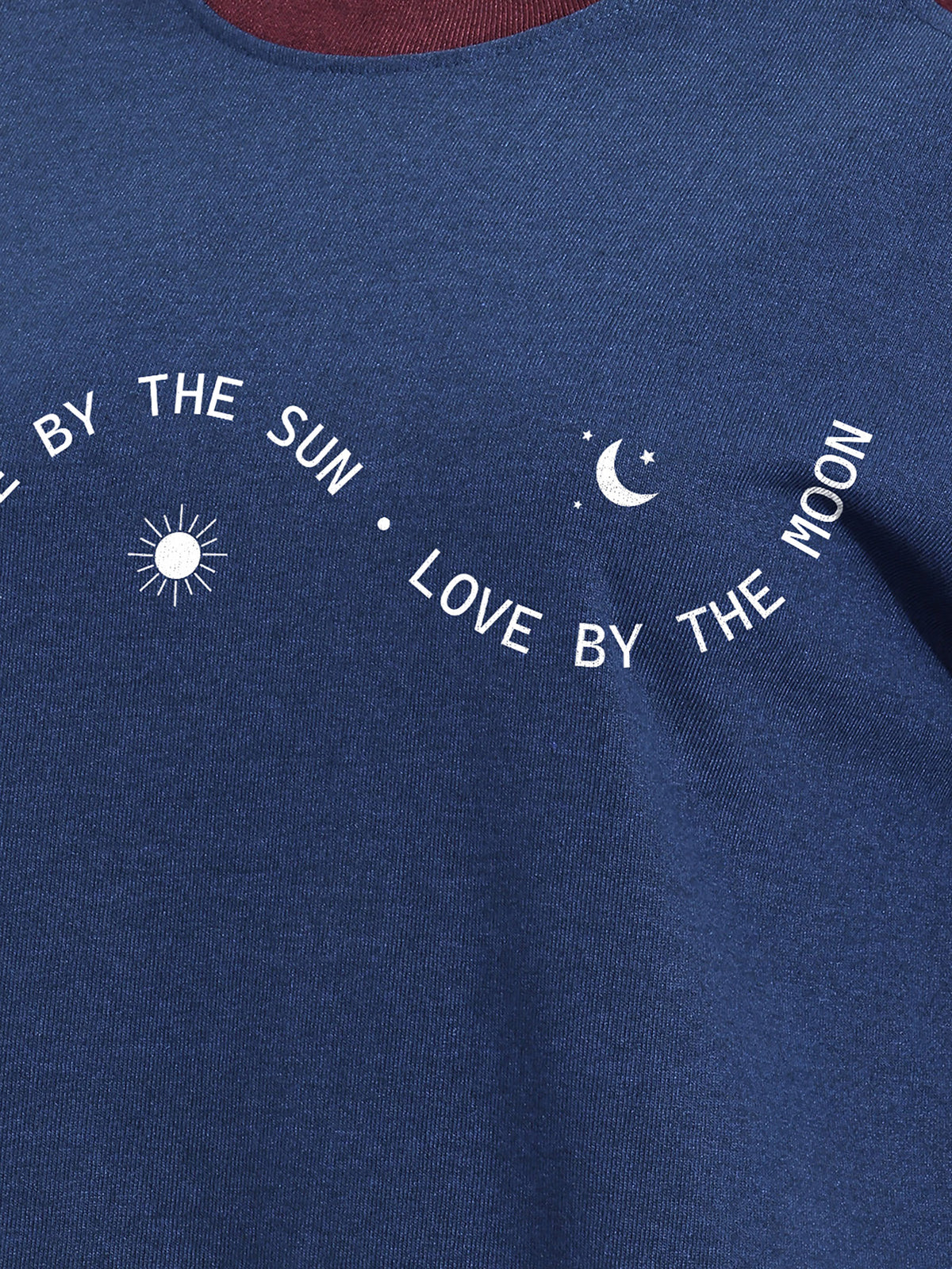 Graphic Raglan Sleeve The Sun
