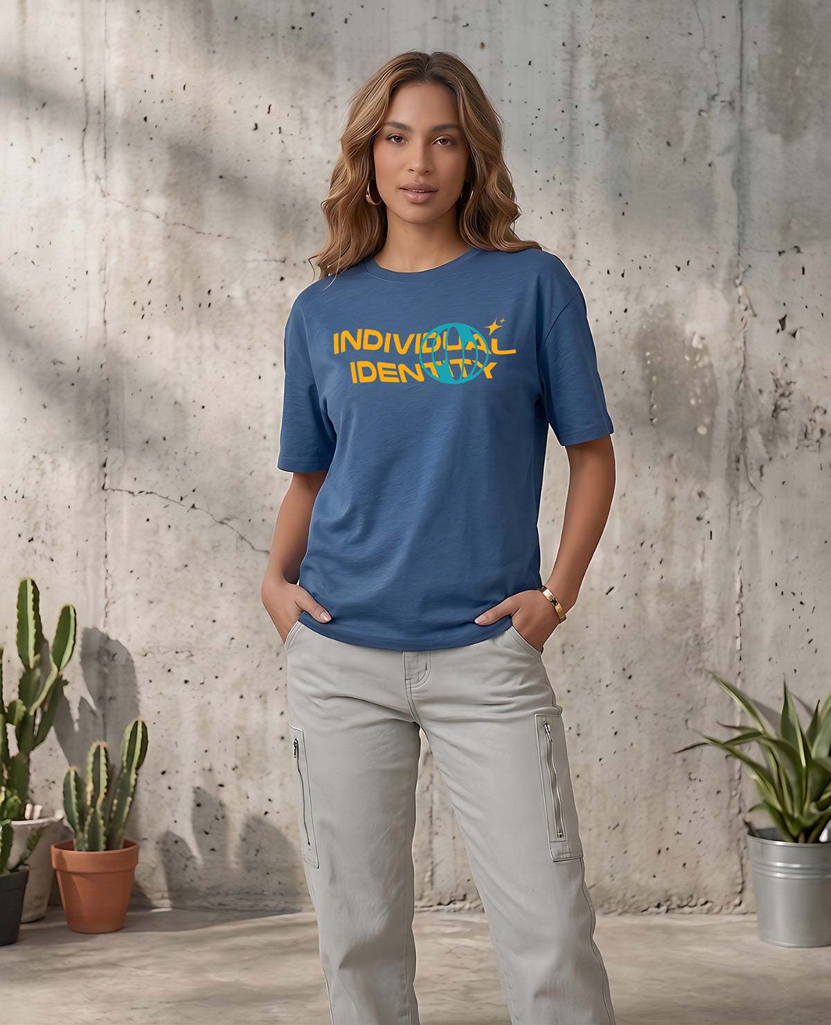 Graphic Oversized T-Shirt Identity