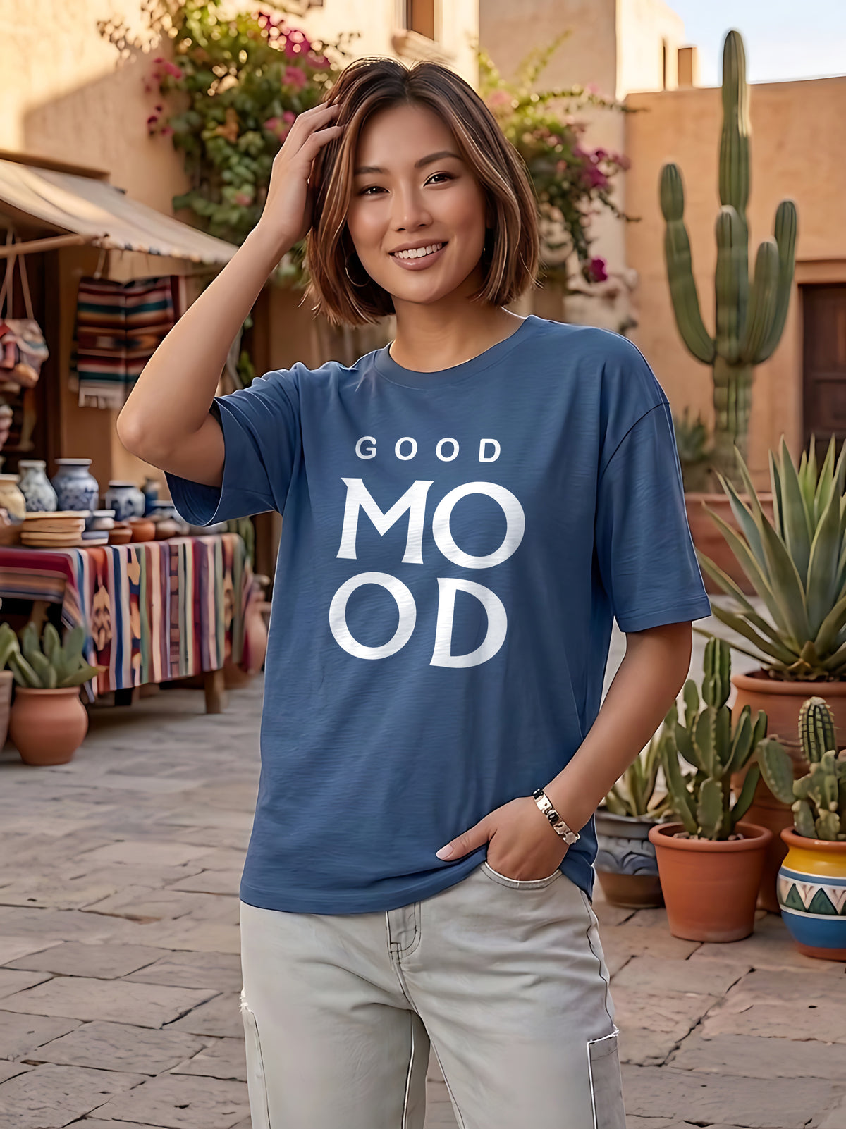 Graphic Oversized T-Shirt Good