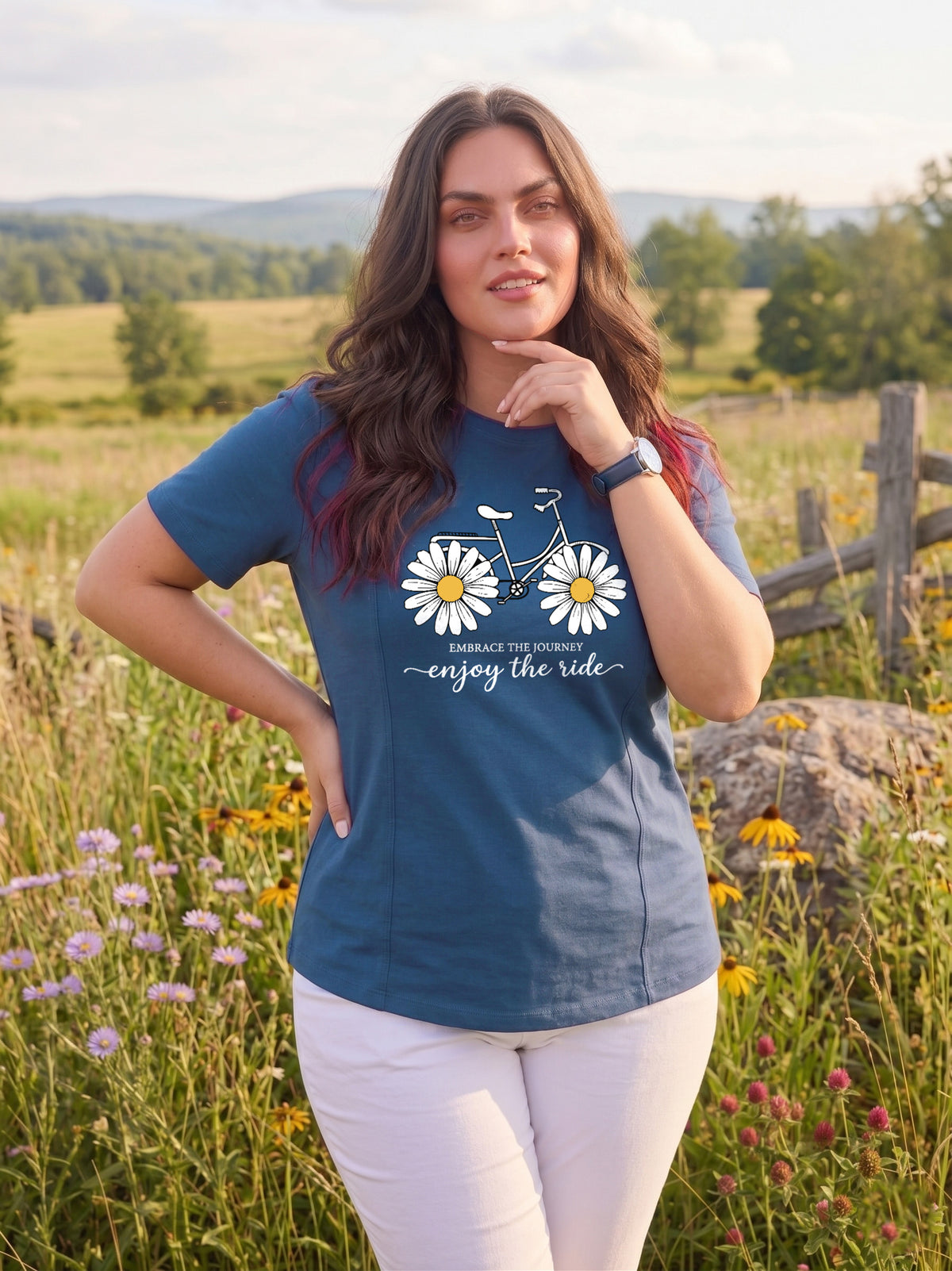 Womens Graphic Plus Size T-Shirts