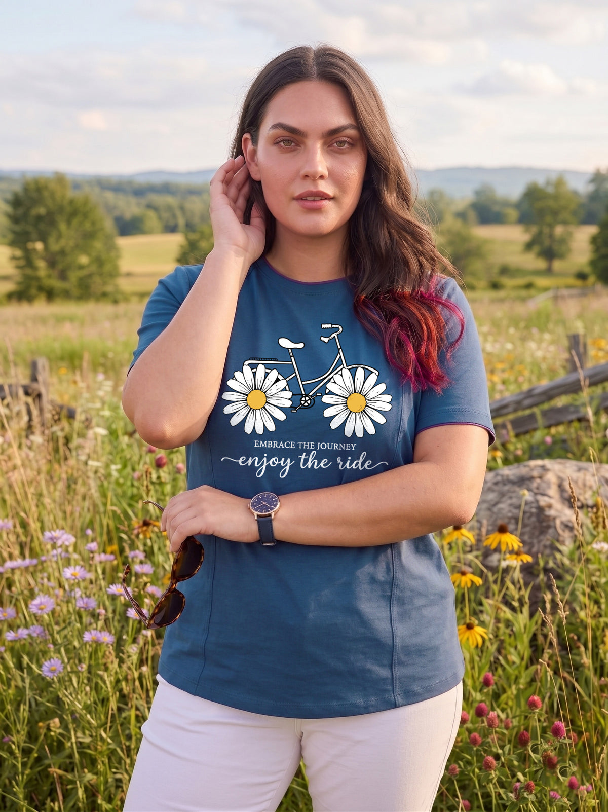 Womens Graphic Plus Size T-Shirts