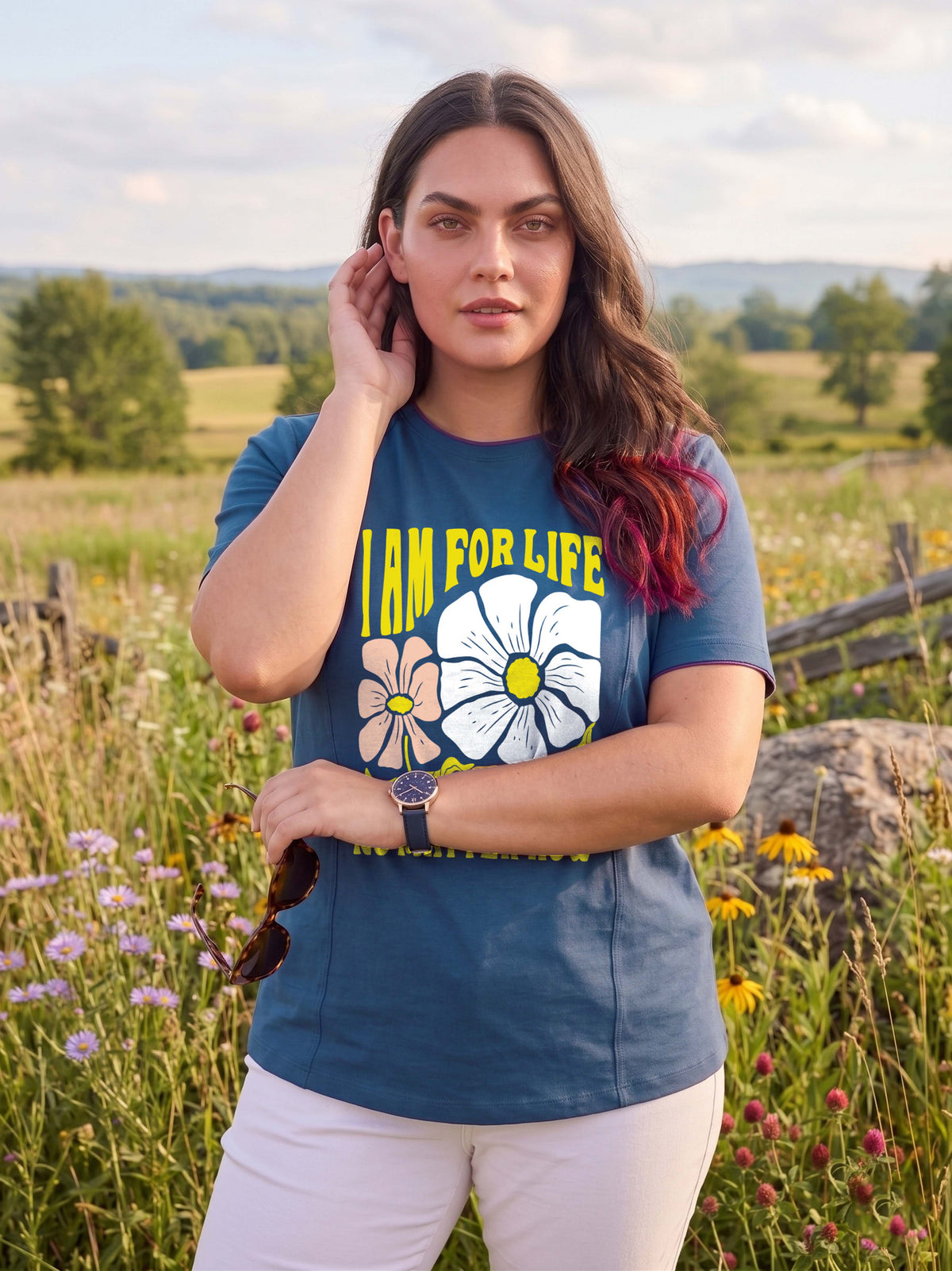 Womens Graphic Plus Size T-Shirts