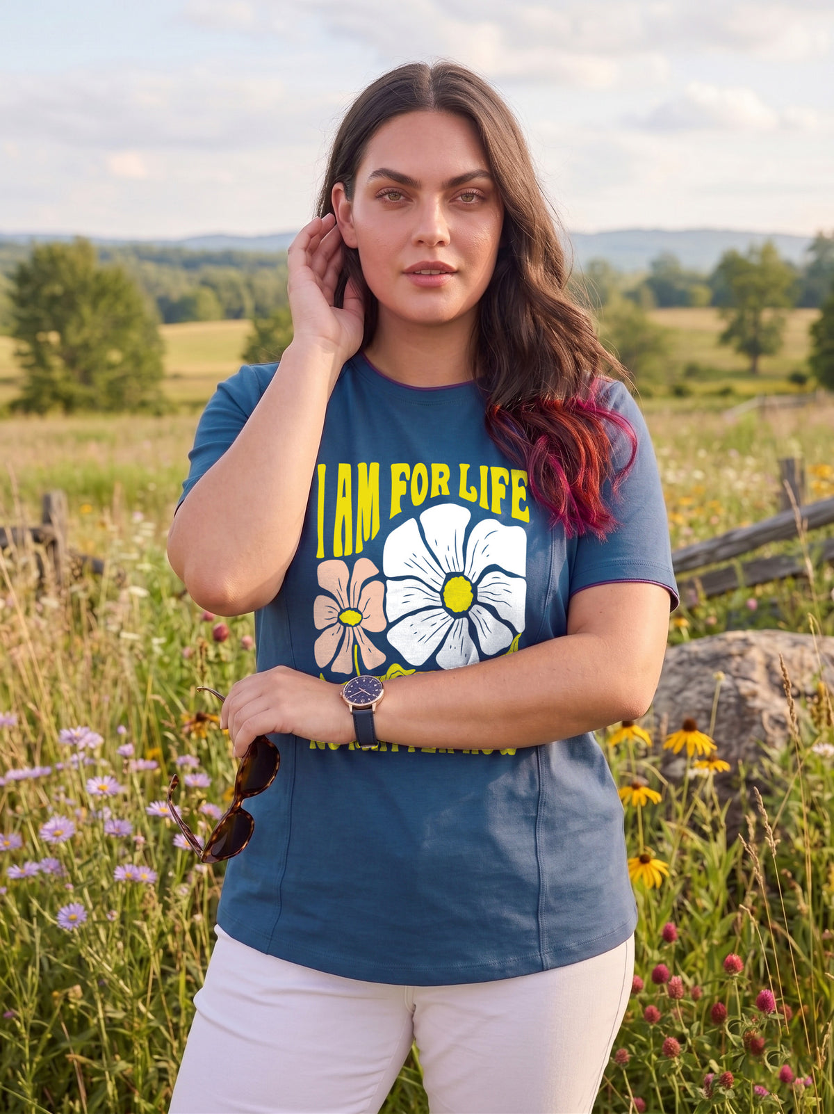 Womens Graphic Plus Size T-Shirts