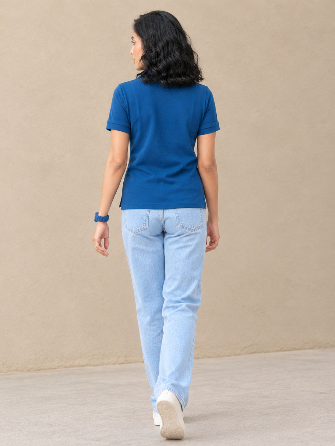 Airforce Blue Polo T-Shirt