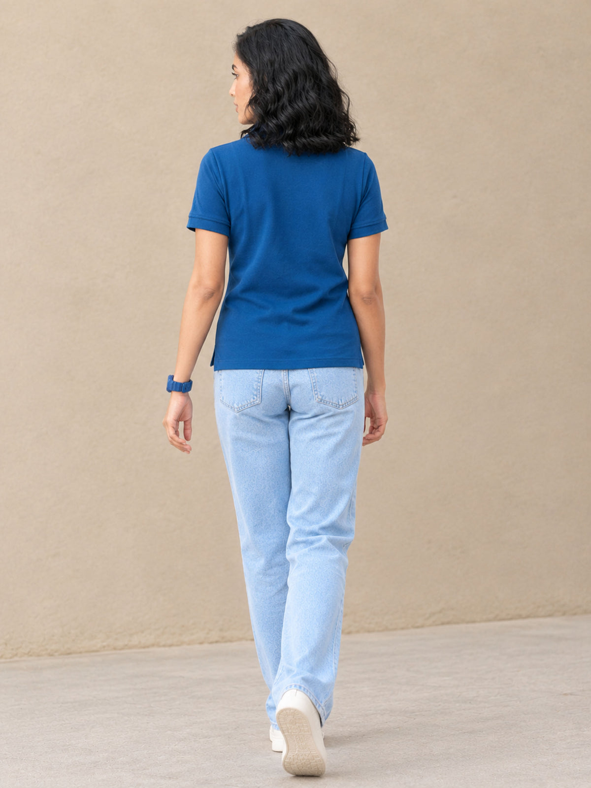 Airforce Blue Polo T-Shirt
