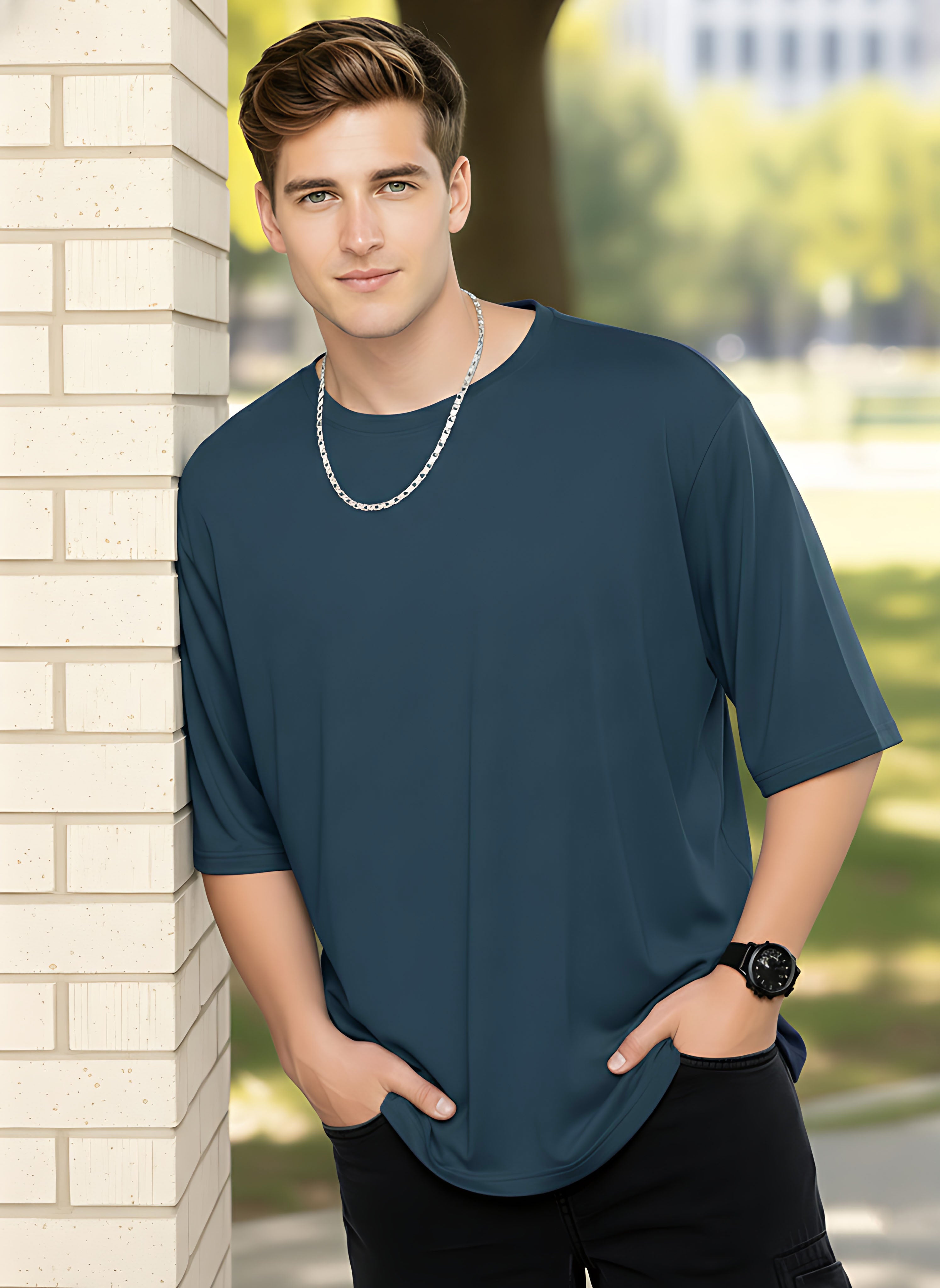 Oversized Blue T-Shirt
