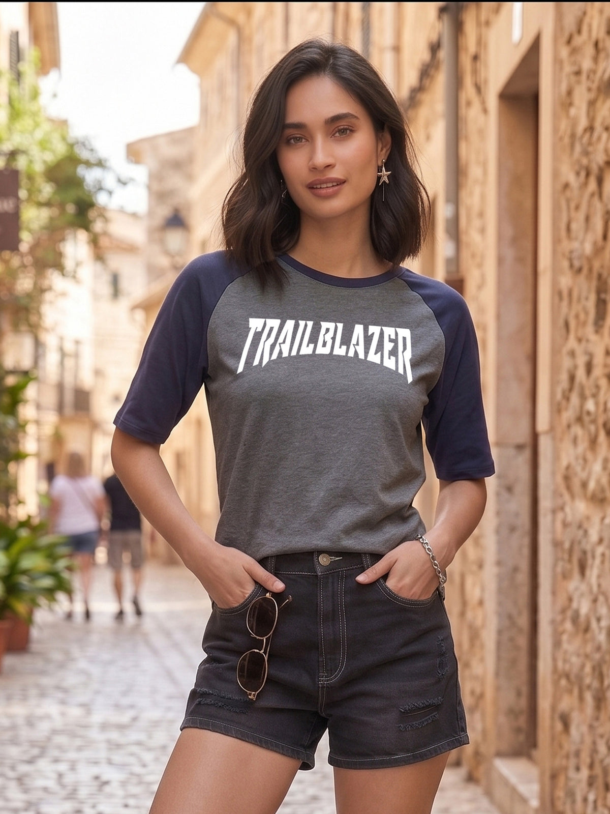 Graphic Raglan Sleeve Trailblazer