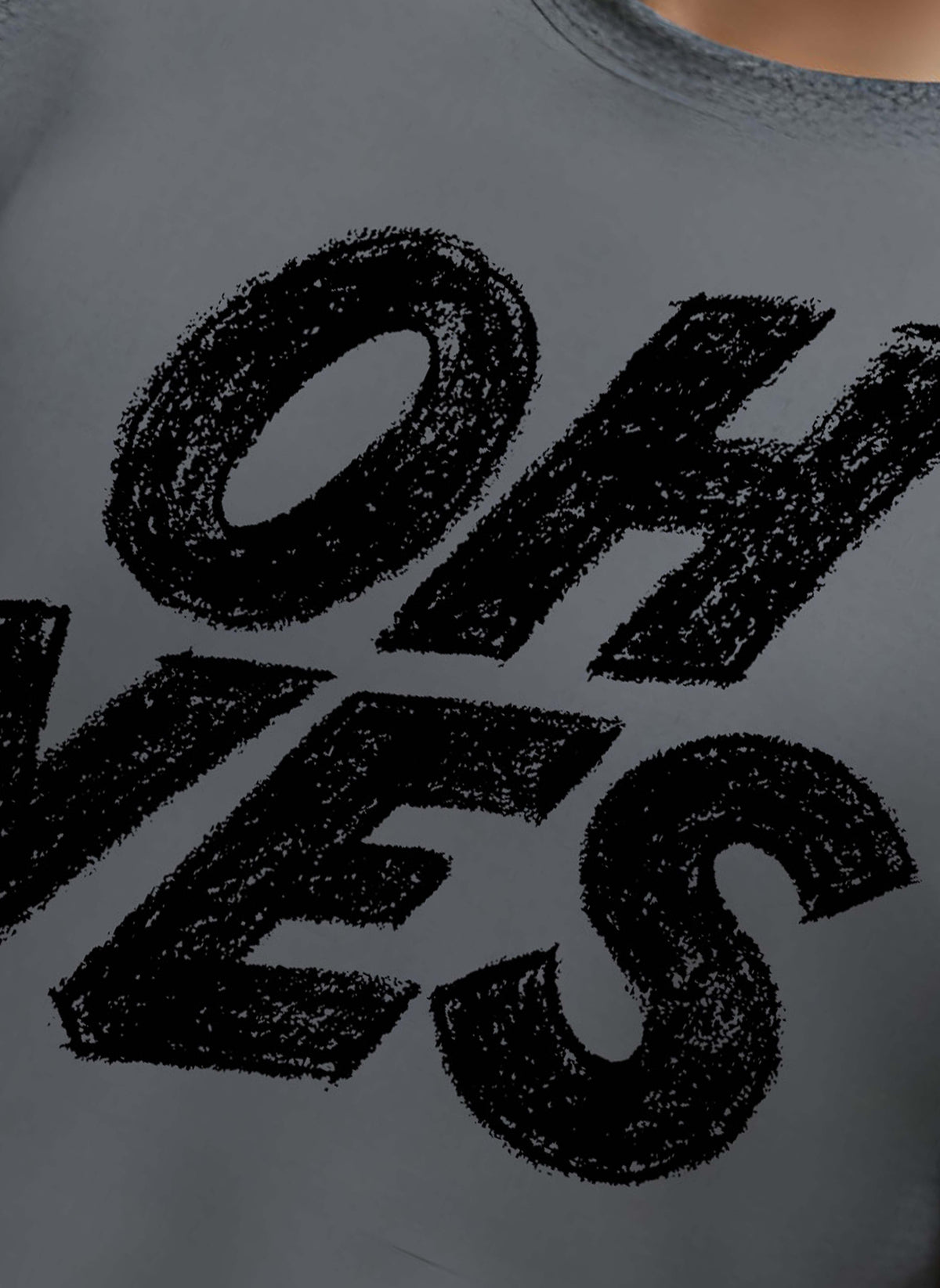 Graphic Oversized Oh yes Tshirt