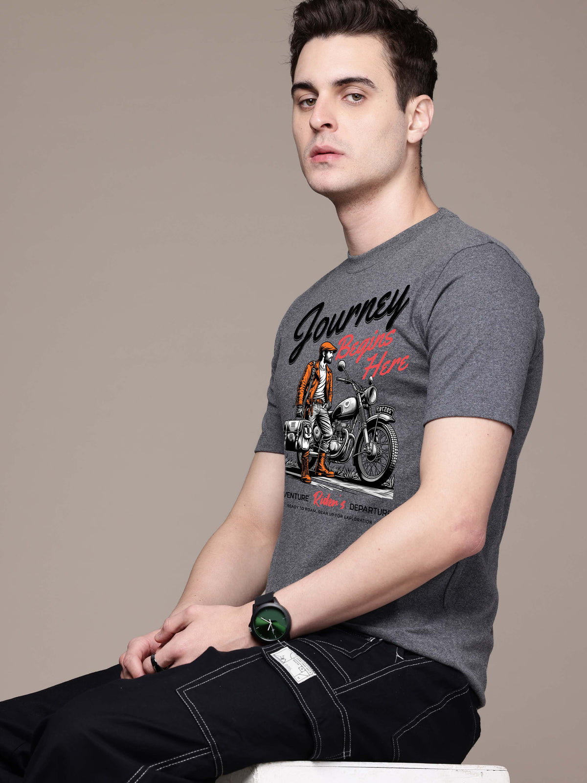 Mens Graphic Regular T Shirt