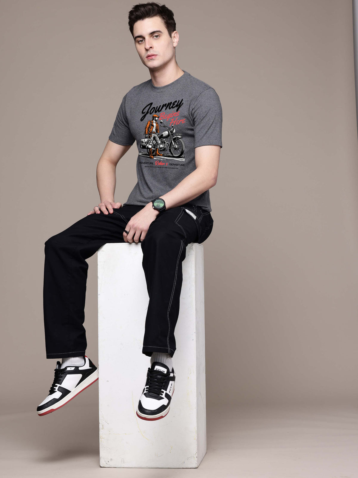 Mens Graphic Regular T Shirt