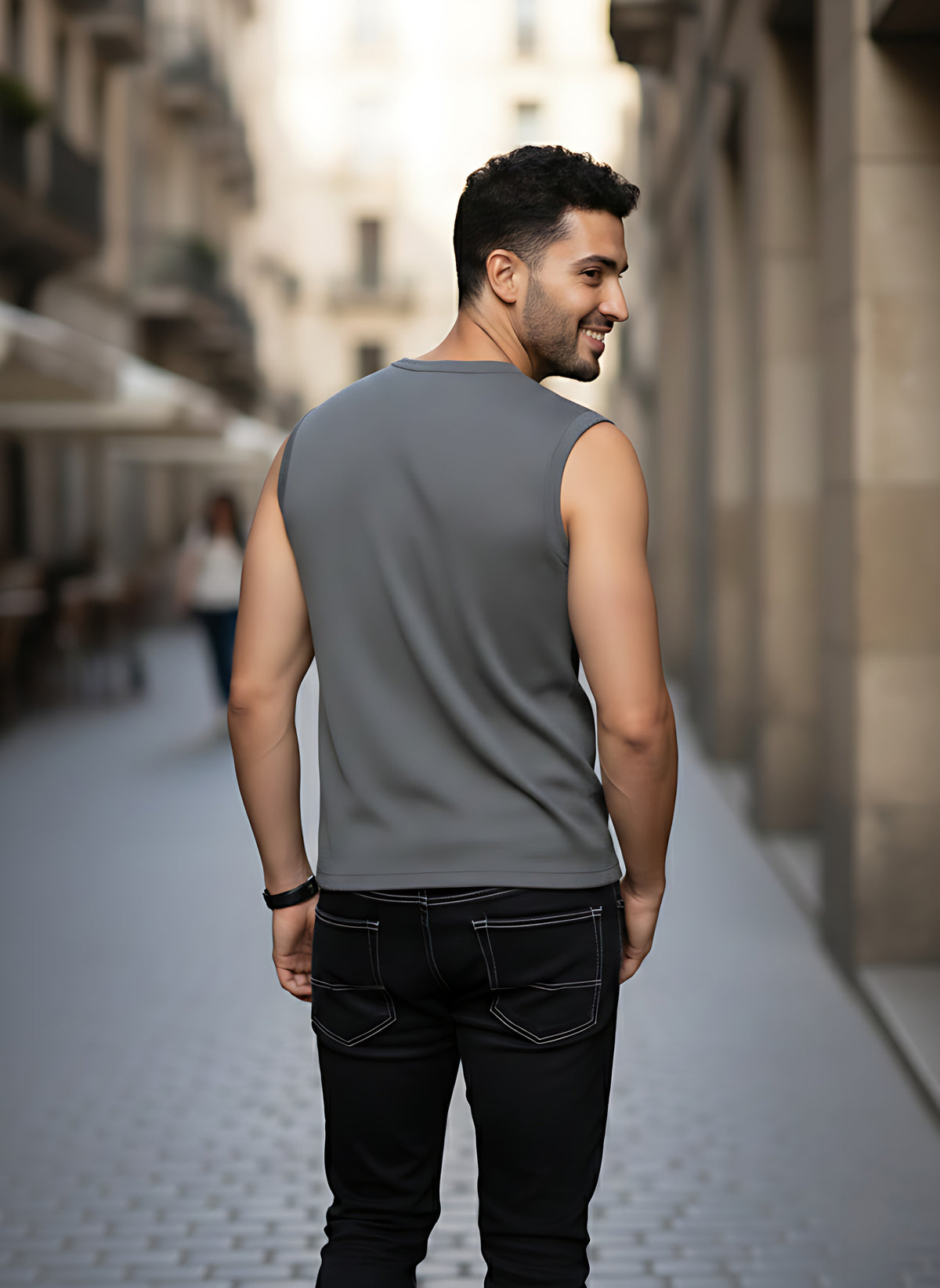 MENS GRAPHIC SLEEVELESS SIGHT