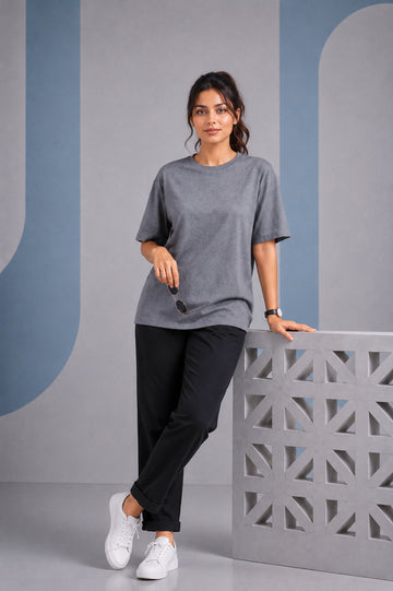Andhra Melange Oversized T-Shirt