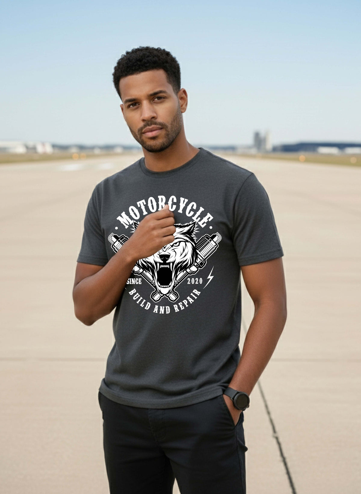 Graphic Regular Tees Motor