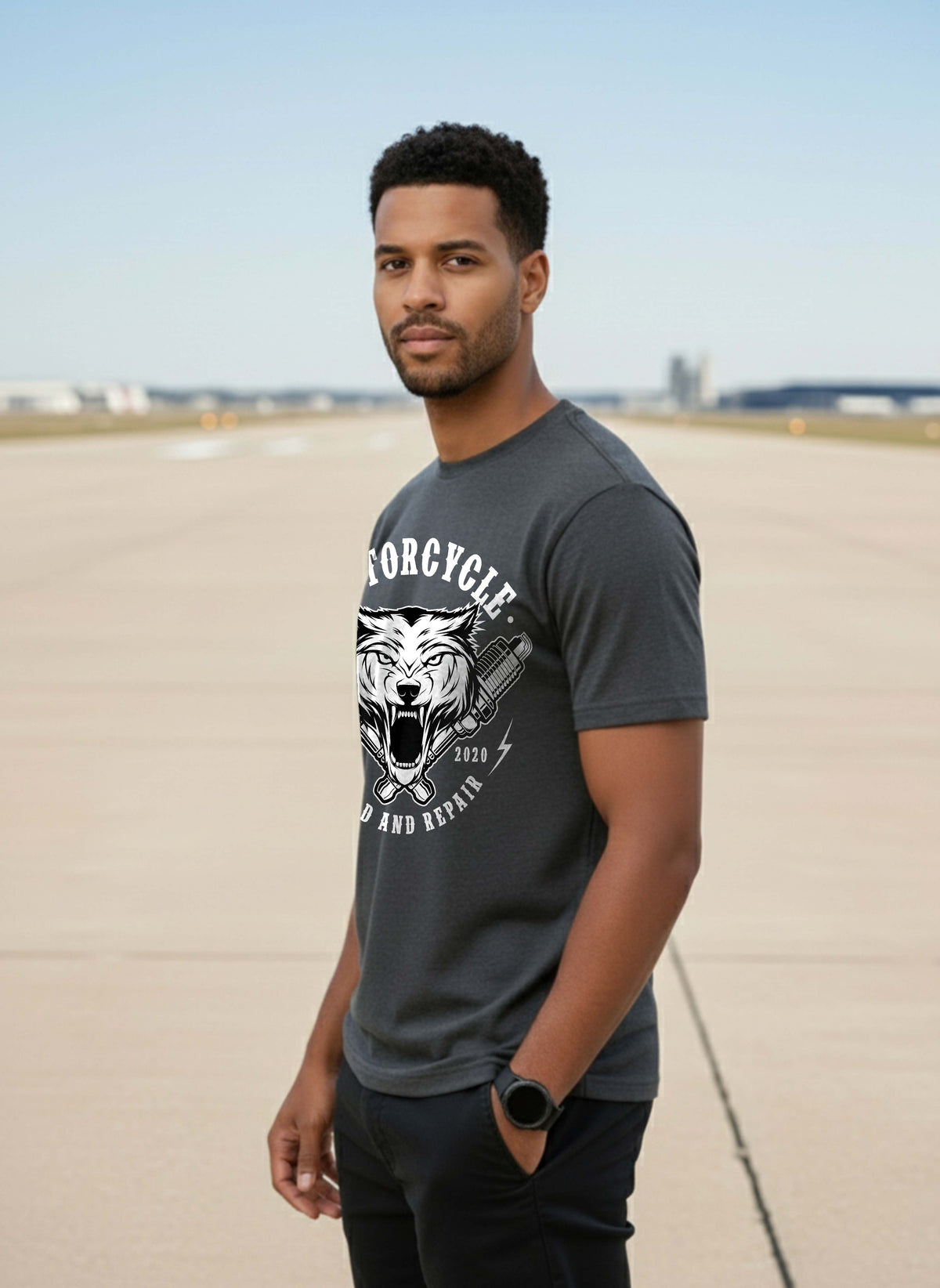 Graphic Regular Tees Motor