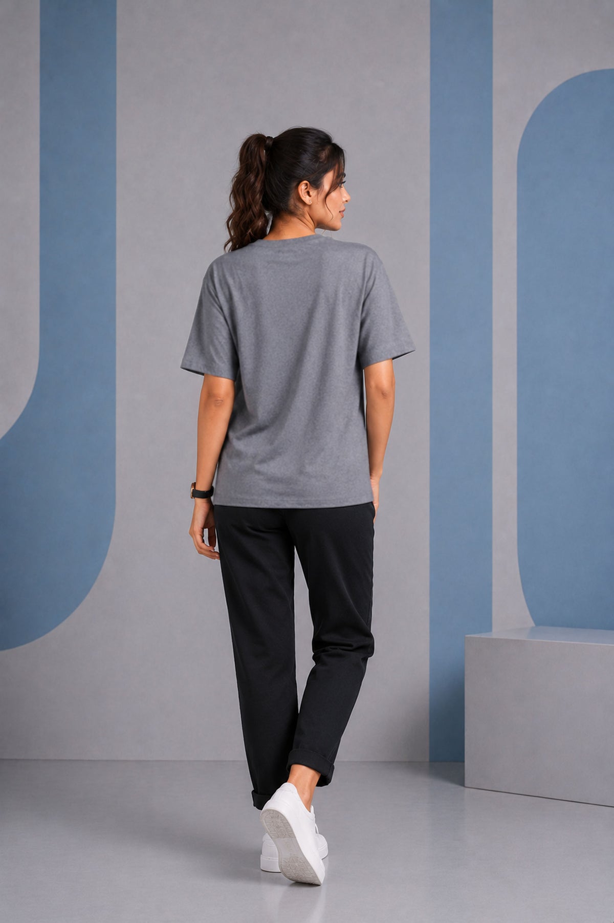 Andhra Melange Oversized T-Shirt