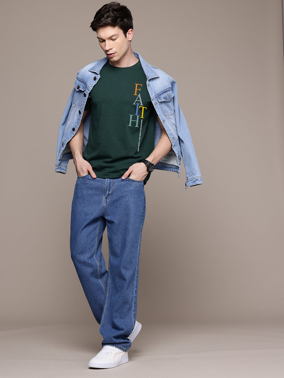 Mens Graphic Regular Half Sleeve T-Shirts