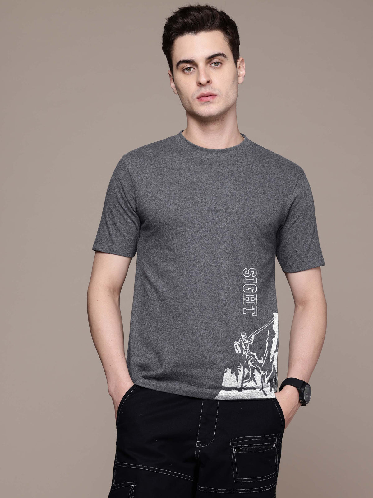 Mens Graphic Regular T Shirt