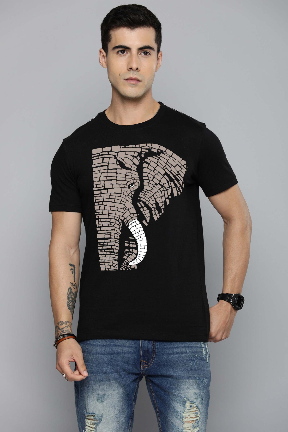 Mens Graphic Regular T Shirt