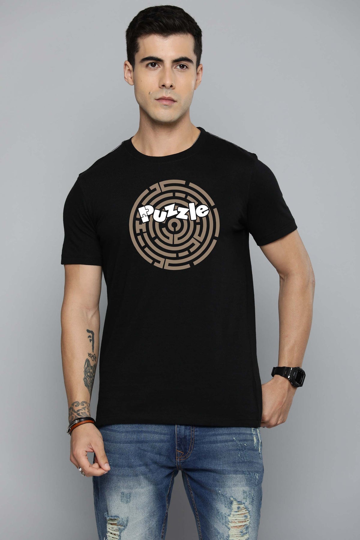 Mens Graphic Regular T Shirt