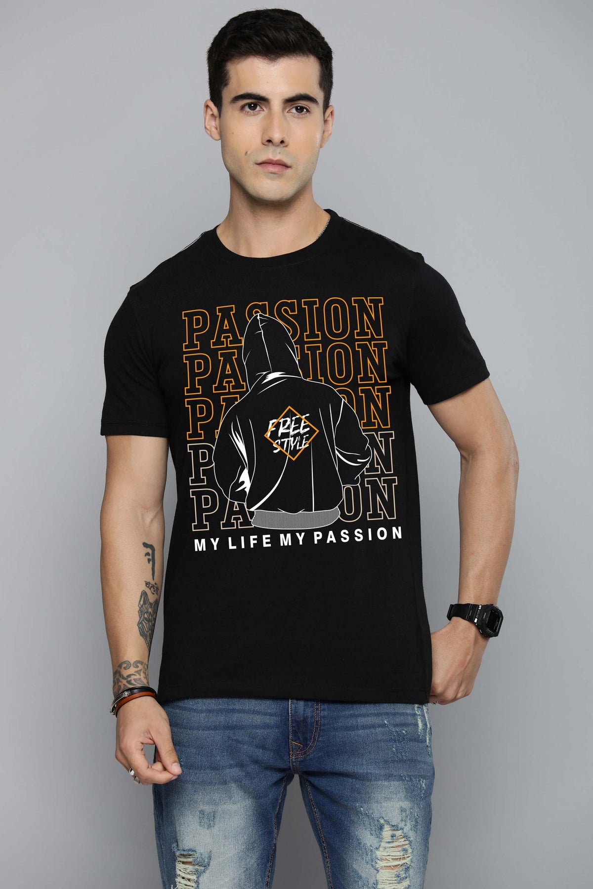 Mens Graphic Regular T Shirt