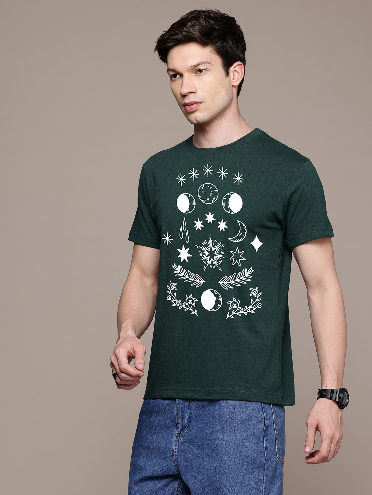 Mens Graphic Regular T Shirt