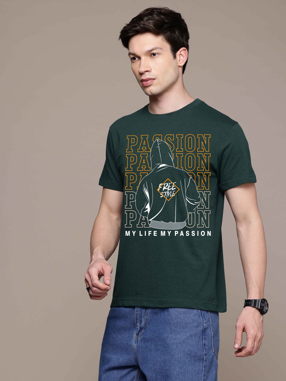 Mens Graphic Regular T Shirt