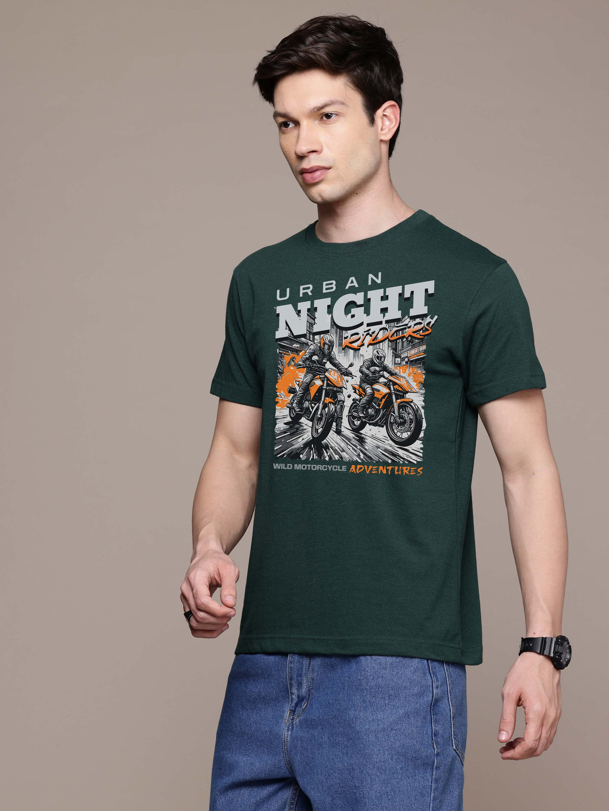 Mens Graphic Regular T Shirt