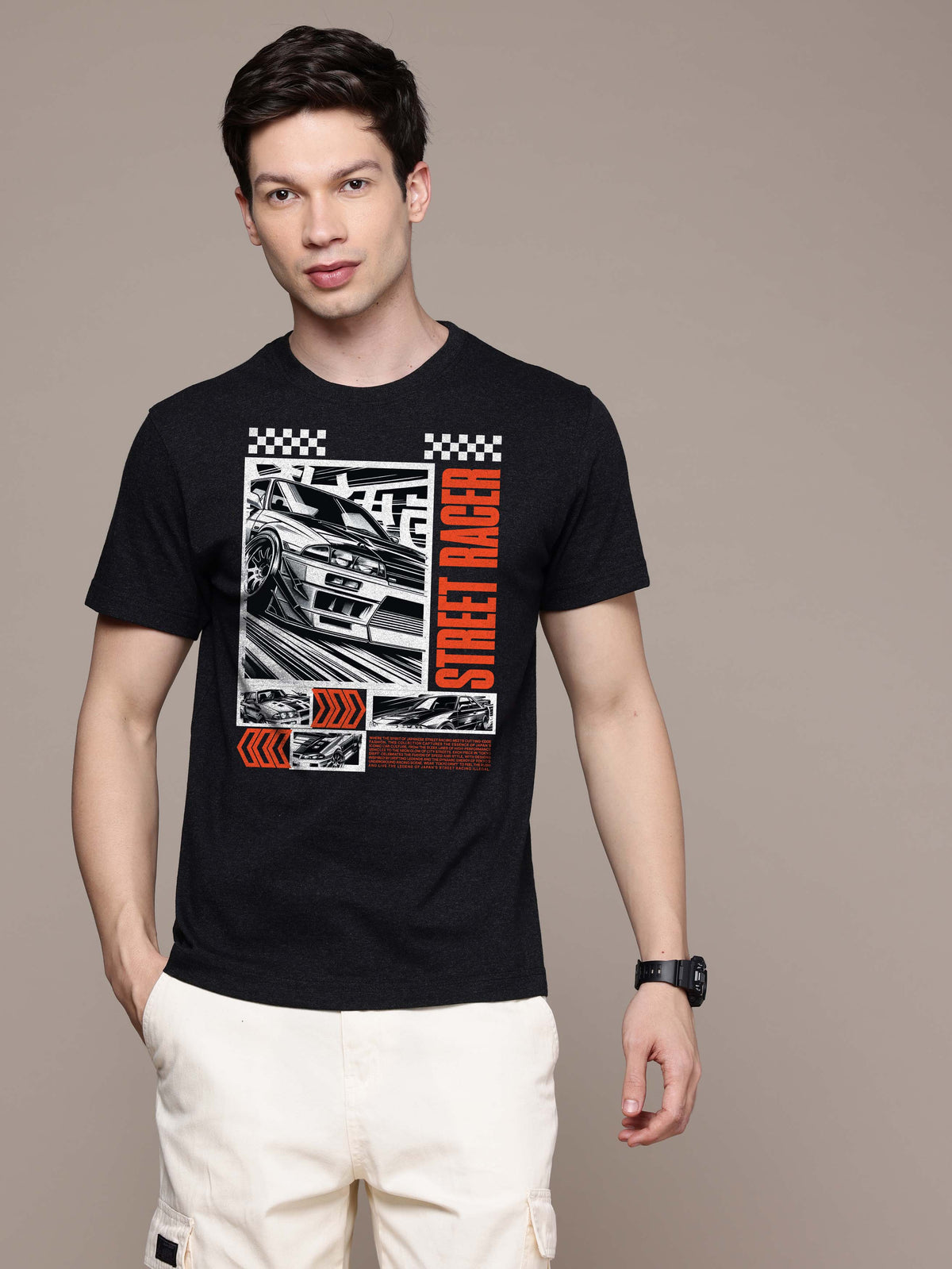 Mens Graphic Regular T Shirt