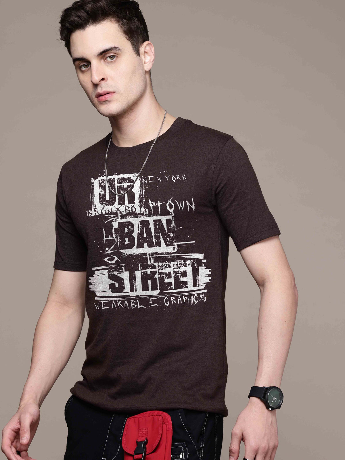 Mens Graphic Regular T Shirt
