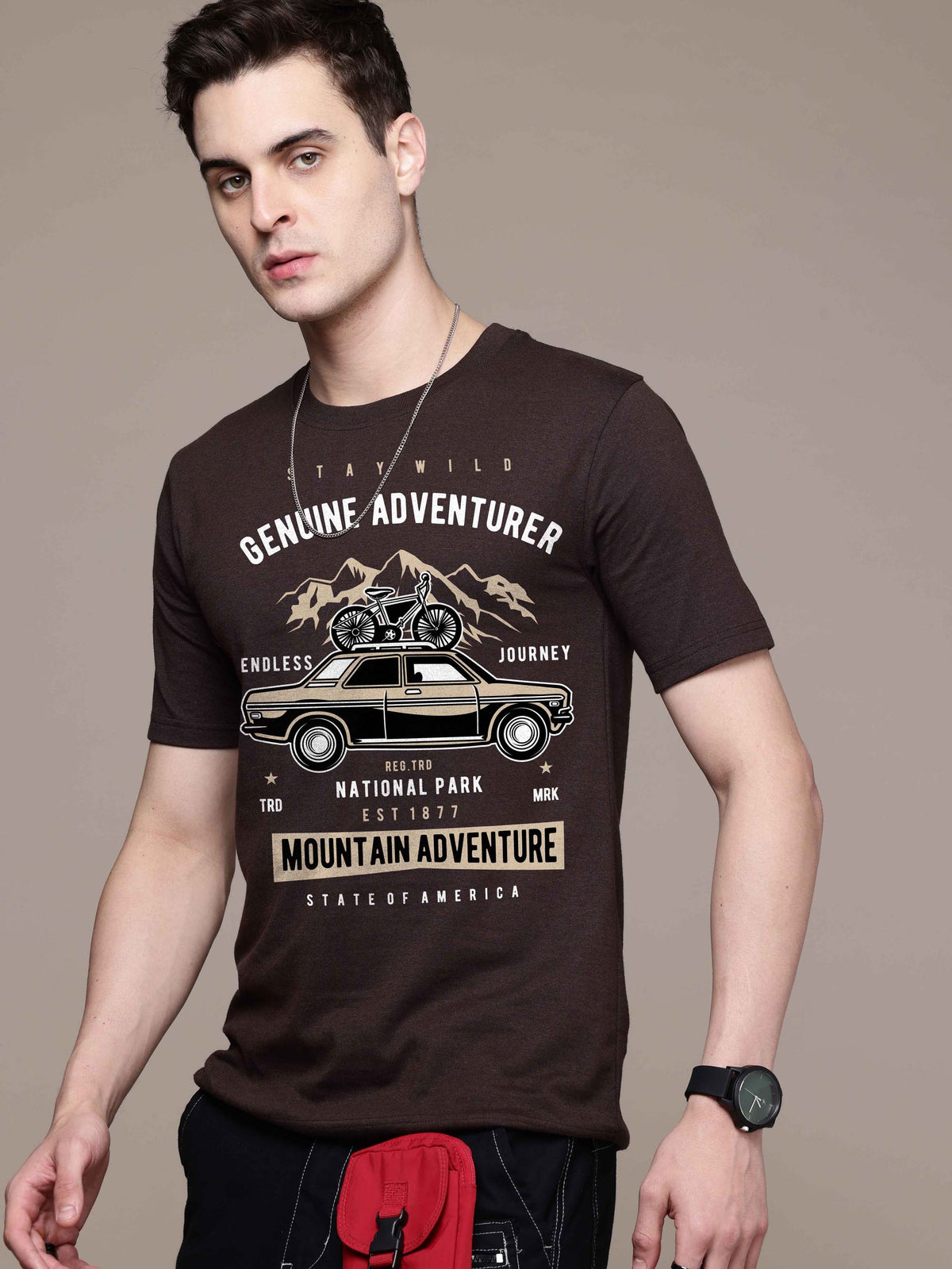 Mens Graphic Regular T Shirt
