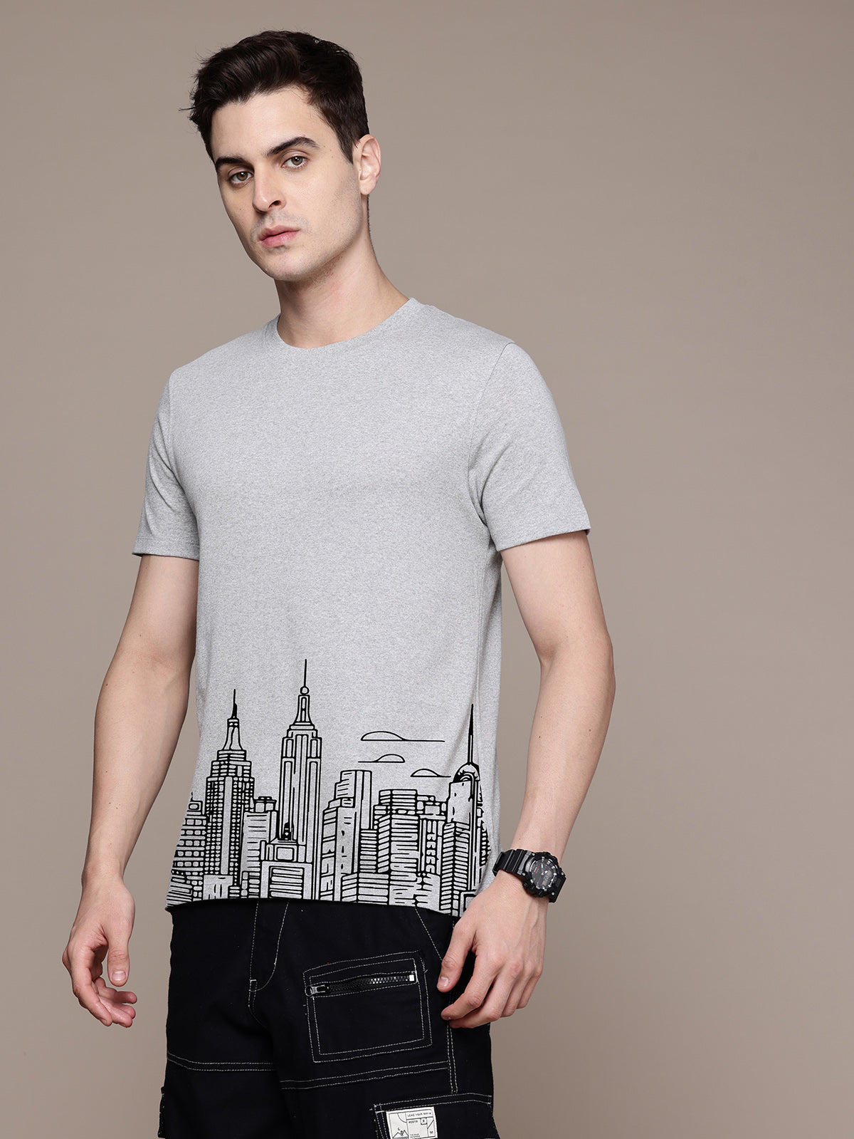 Mens Graphic Regular T Shirt