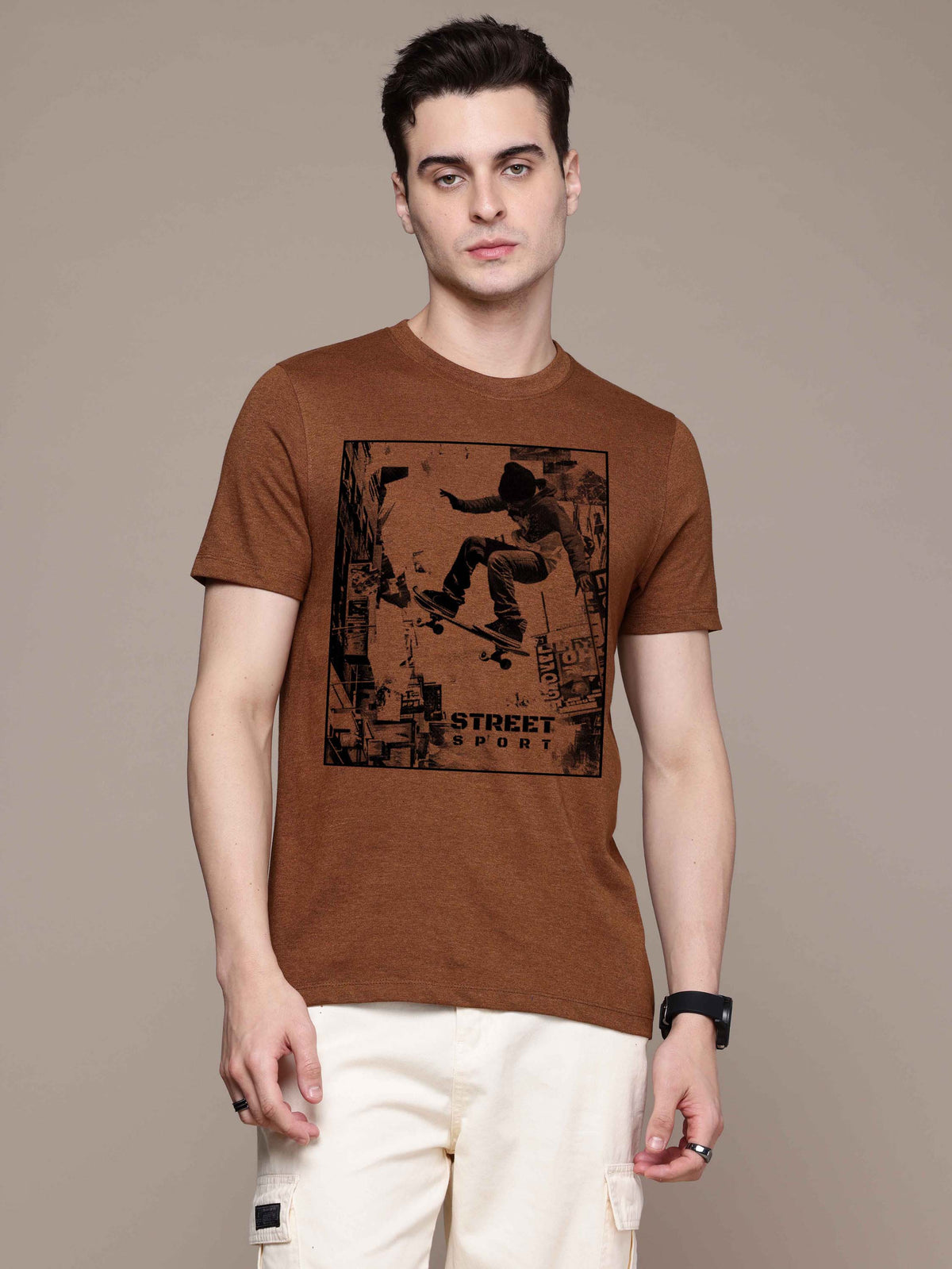 Mens Graphic Regular T Shirt