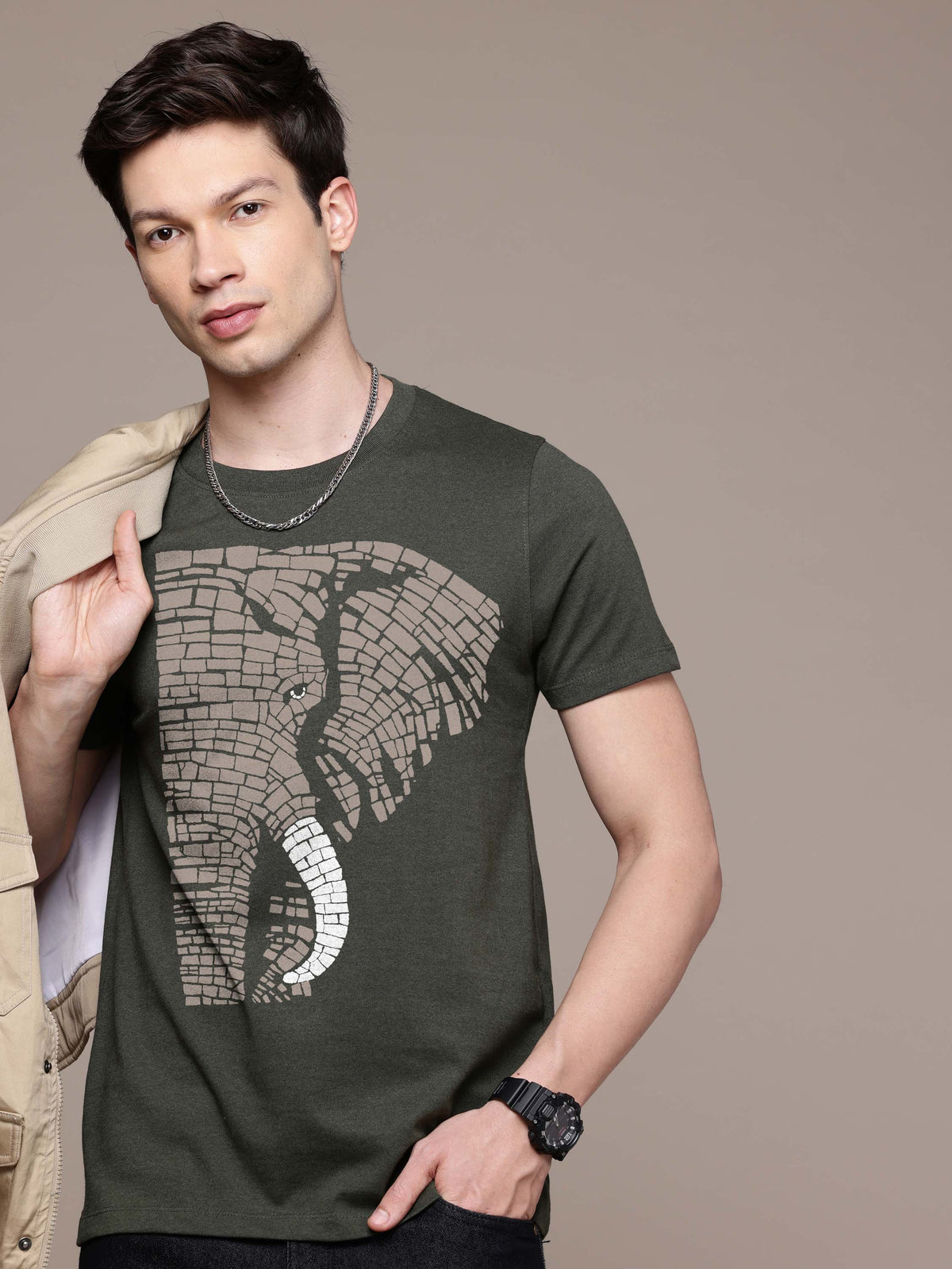 Mens Graphic Regular T Shirt