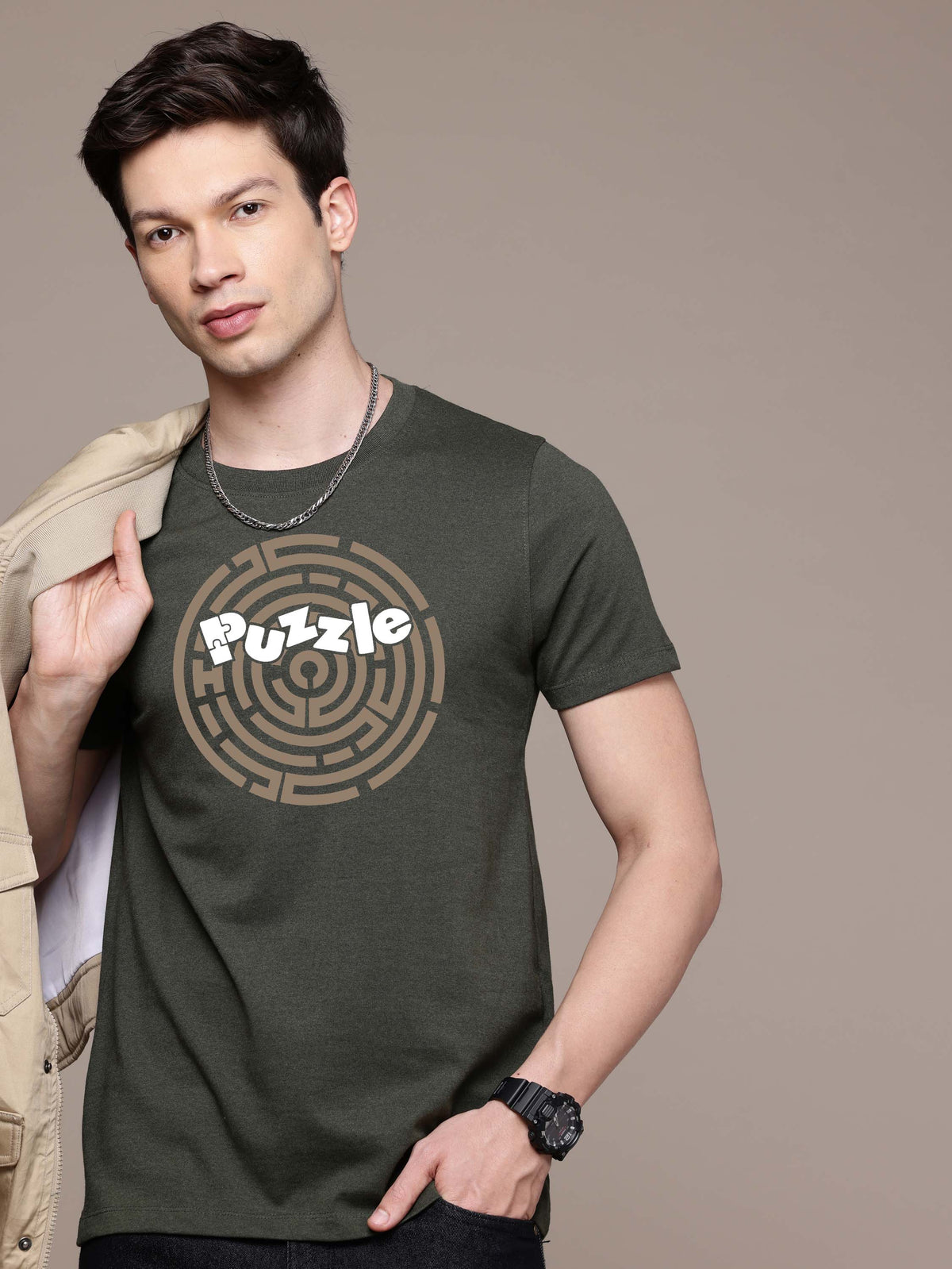 Mens Graphic Regular T Shirt