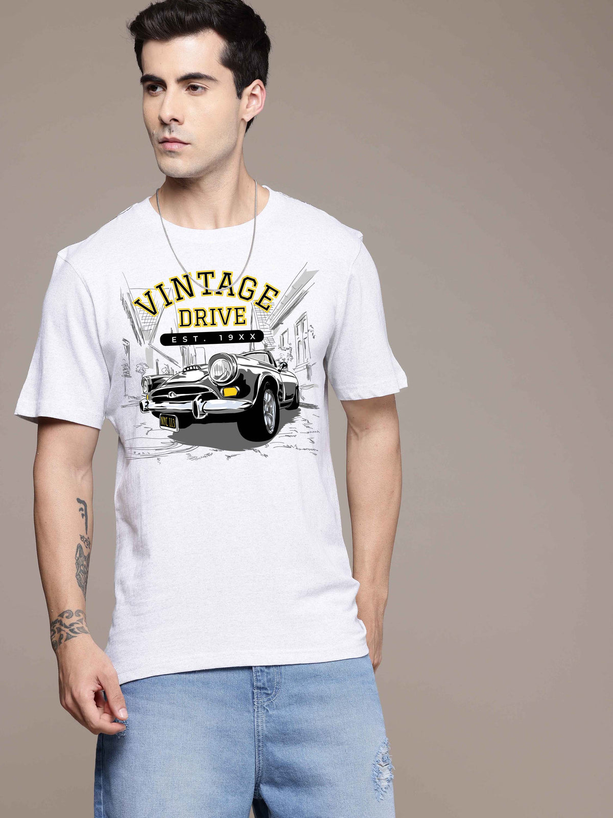 Mens Graphic Regular T Shirt