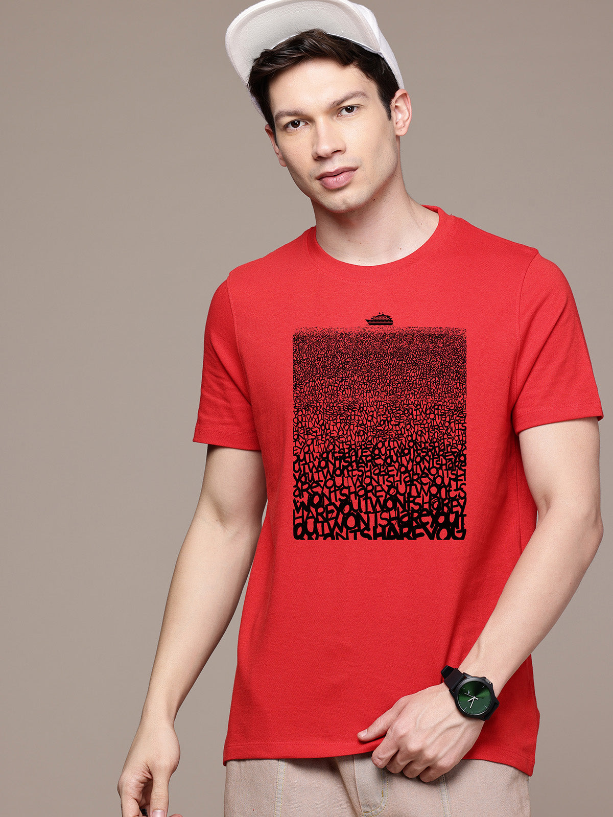 Mens Graphic Regular T Shirt