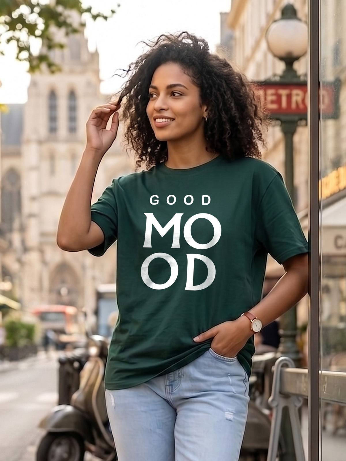 Graphic Oversized T-Shirt Good