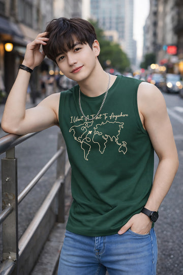 MENS GRAPHIC SLEEVELESS SIGHT