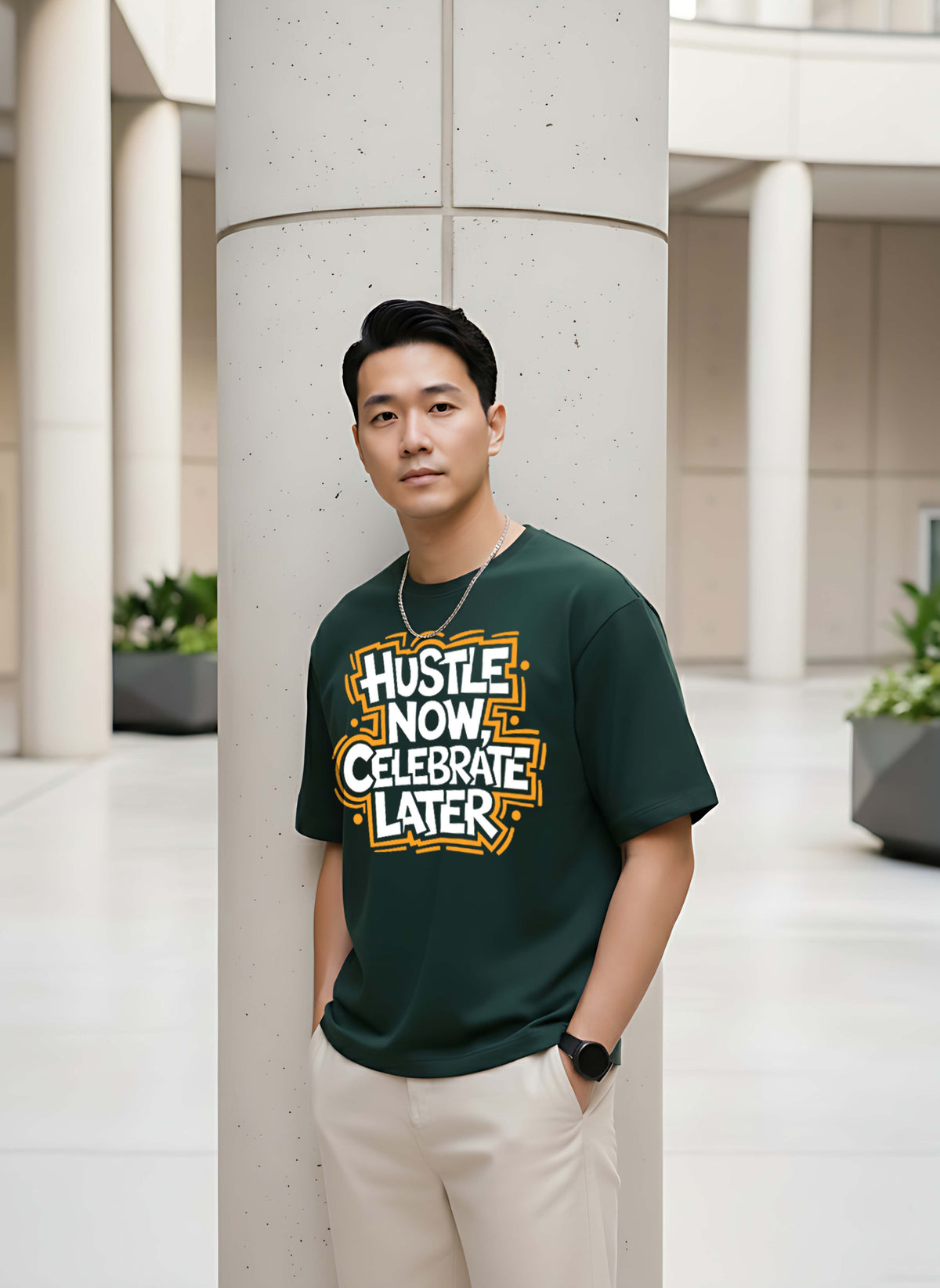 Graphic Oversized Celebrate Tshirt